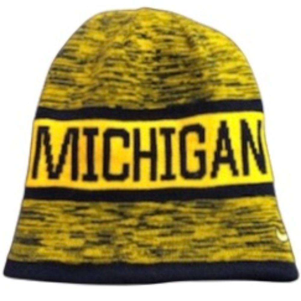 Nike Michigan Wolverines Reversible Knit Hat
